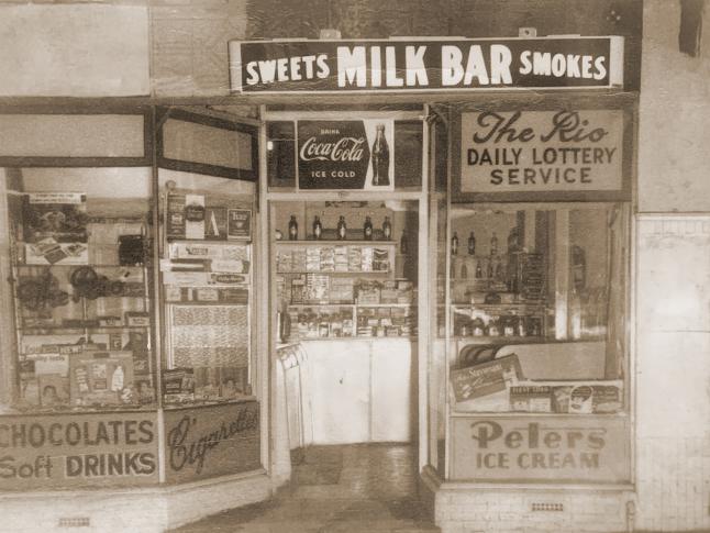 Rio Milk Bar, Summer Hill, c.1956-57