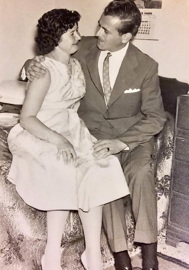 Eleni and Andreas Papakostantinou, Sydney, 1958