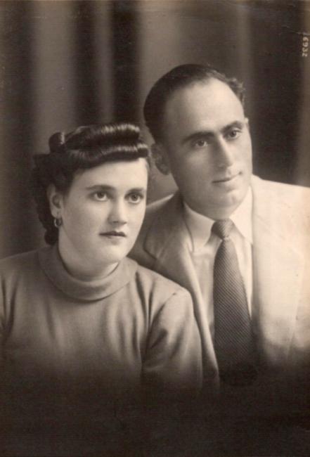 First photo taken in Australia of Gregory and Stavroulla Onisforou in 1955 and sent to family in Cyprus